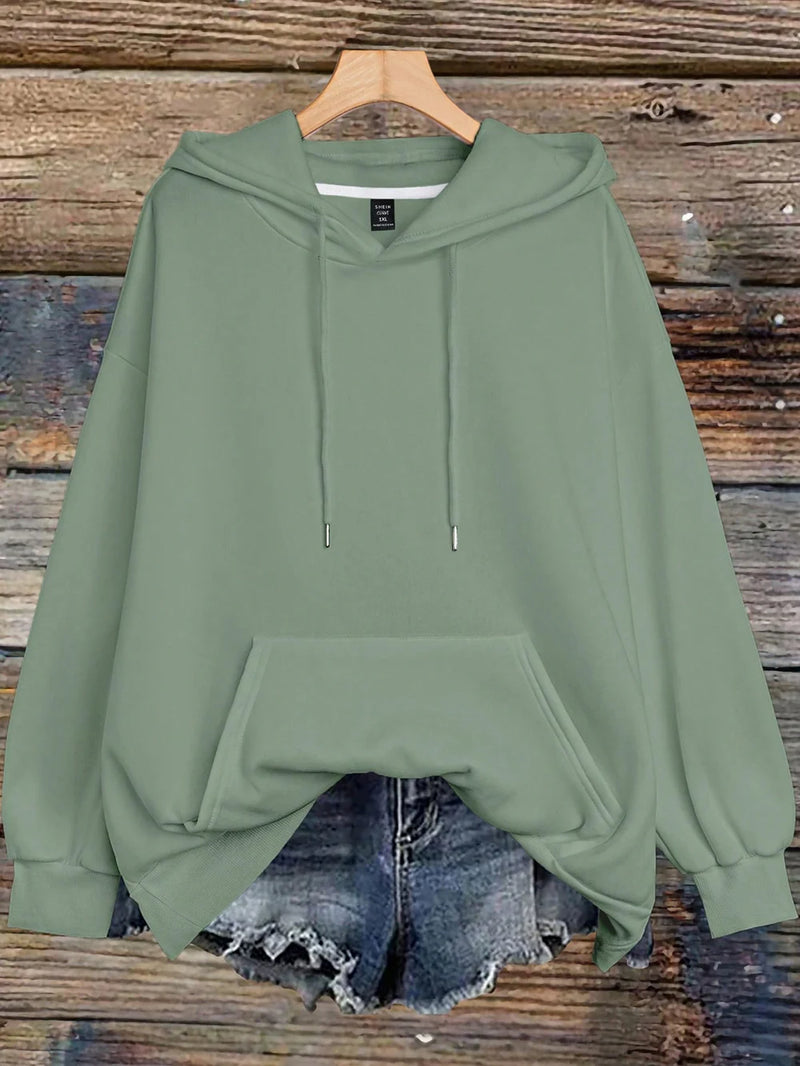 Trendy Tron Plus Size Turtle Print Graphic Hoodie - Stylish and Cozy Drawstring Sweatshirt