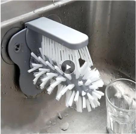 2 In 1 Cleaning Brush Cup Scrubber - TRENDY TRON