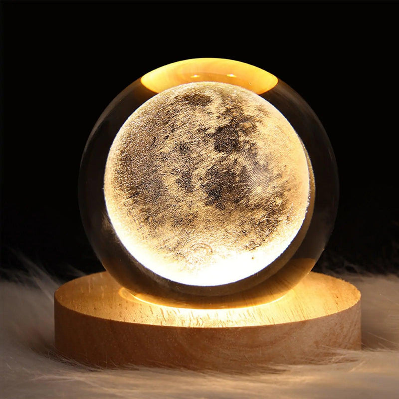 Glowing Crystal Ball Night Light - TRENDY TRON