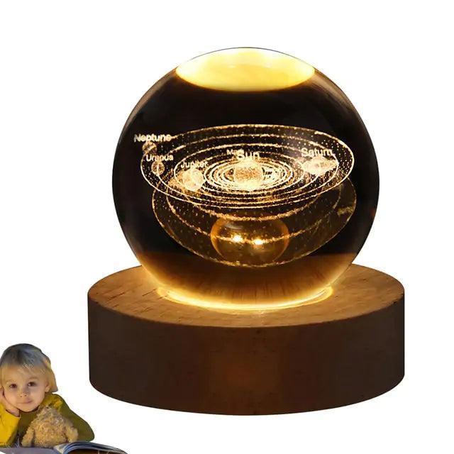 Glowing Crystal Ball Night Light - TRENDY TRON