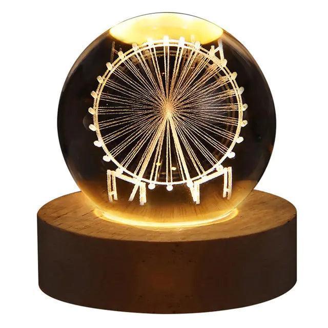Crystal Ball Lamp - TRENDY TRON