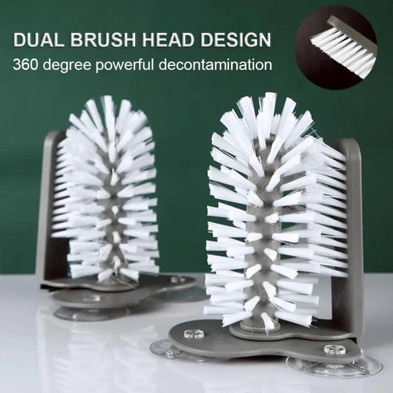 2 In 1 Cleaning Brush Cup Scrubber - TRENDY TRON