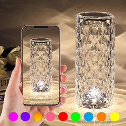 Diamond Crystal Touch Night Light - TRENDY TRON