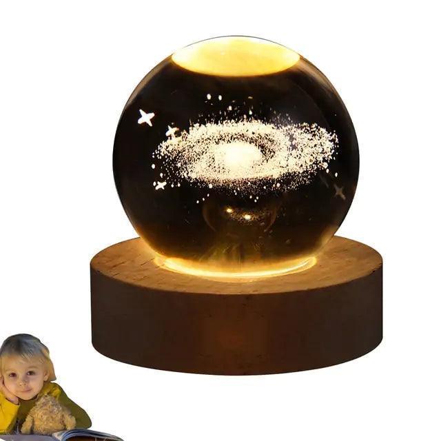 Glowing Crystal Ball Night Light - TRENDY TRON