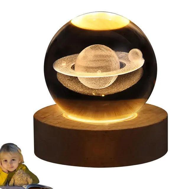 Glowing Crystal Ball Night Light - TRENDY TRON