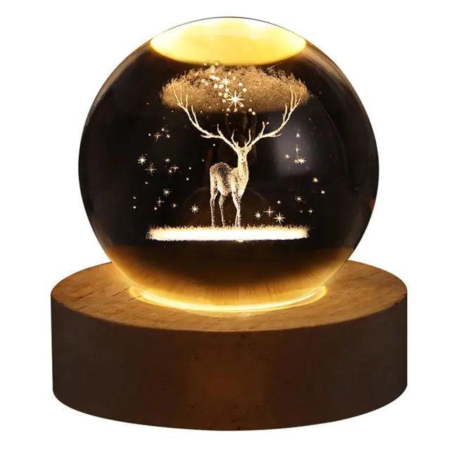 Crystal Ball Lamp - TRENDY TRON